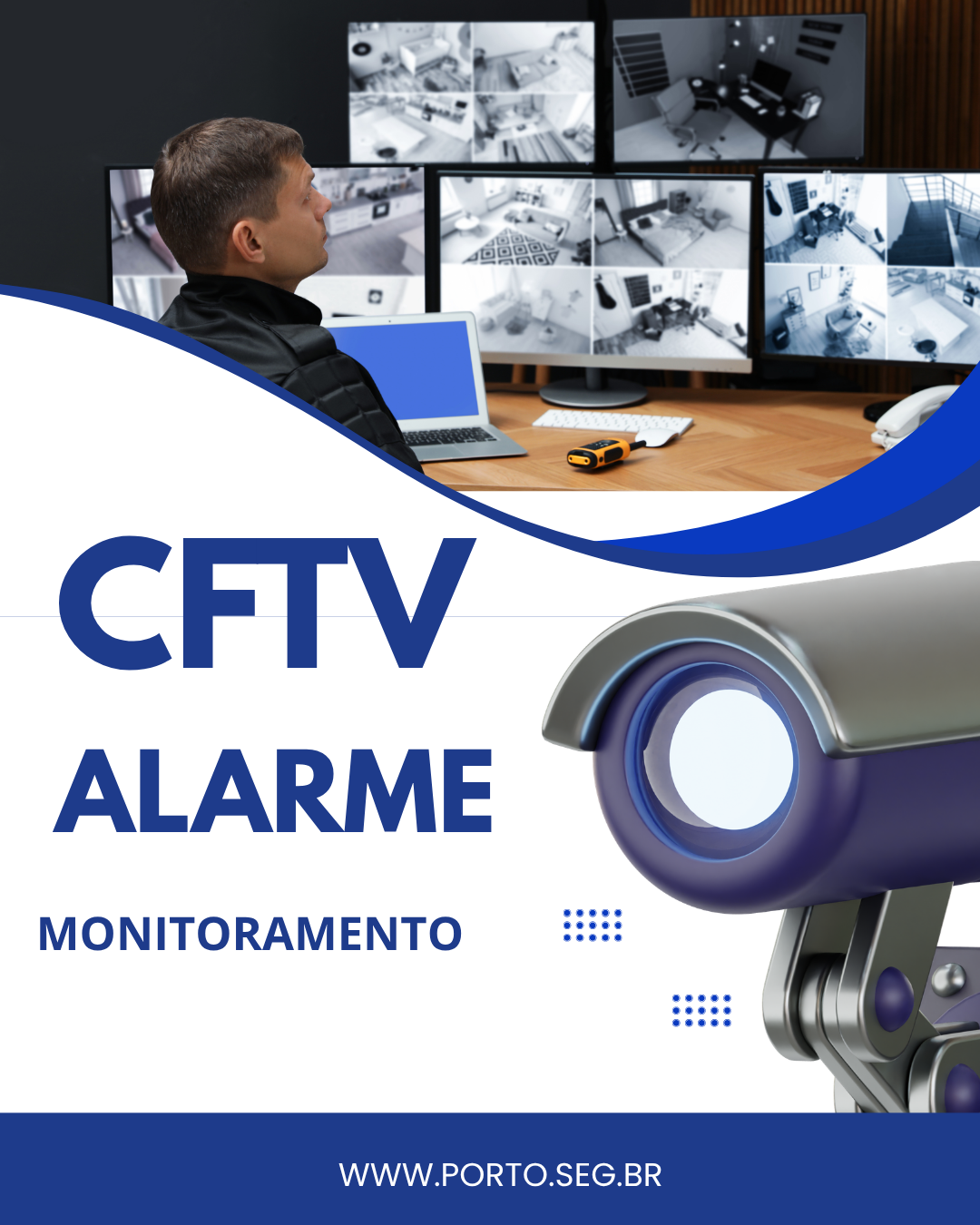 Monitoramento de CFTV e Alarmes